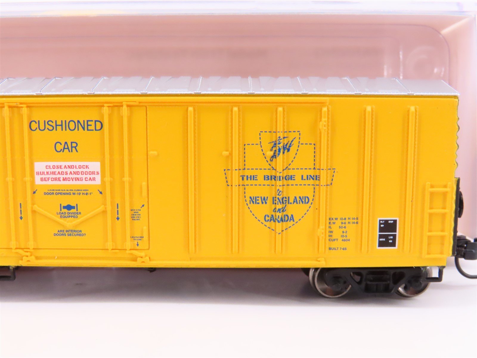 N Scale Athearn ATH3858 D&H Delaware & Hudson 50' NACC Boxcar #28042