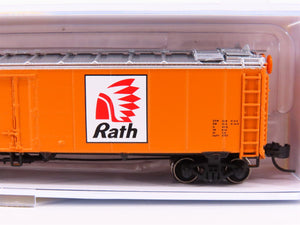 N Scale Athearn 2382 RPRX RATH Packing 50' Ice Bunker Reefer Car #2110