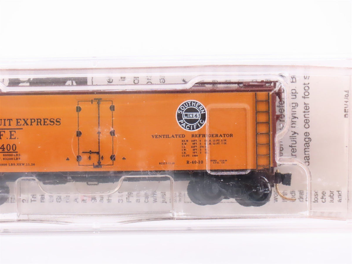 N Scale Micro-Trains MTL 59010 SP UP PFE Pacific Fruit Express 40&#39; Reefer #40400