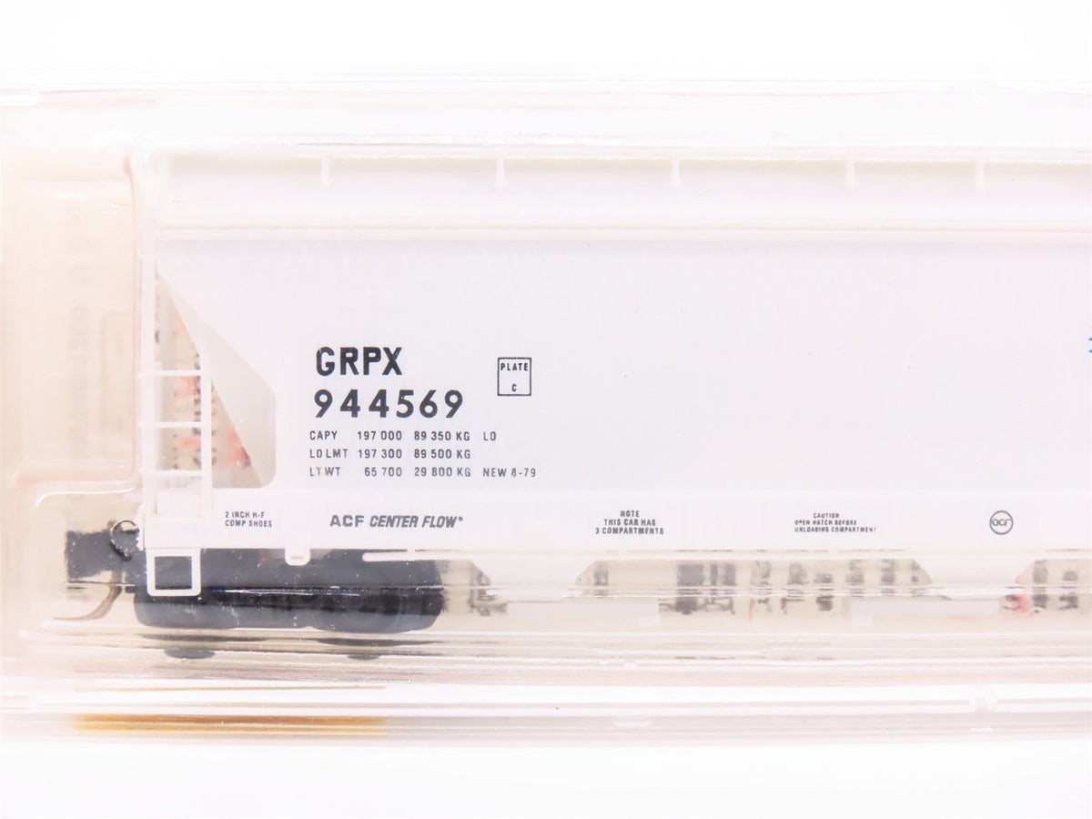 N Scale Micro-Trains MTL 94020 GRPX General Chemical 3-Bay Covered Hopper 944569