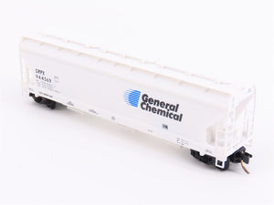 N Scale Micro-Trains MTL 94020 GRPX General Chemical 3-Bay Covered Hopper 944569