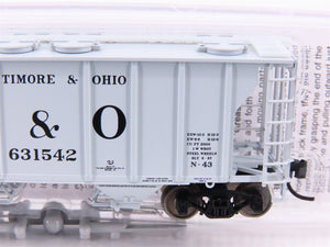 N Scale Micro-Trains MTL 09500042 B&O Railway PS-2 2-Bay Hopper Car #631542