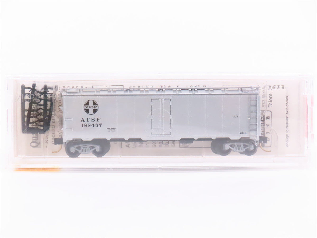 N Scale Micro-Trains MTL 59030 ATSF Santa Fe 40&#39; Steel Side Reefer #188457