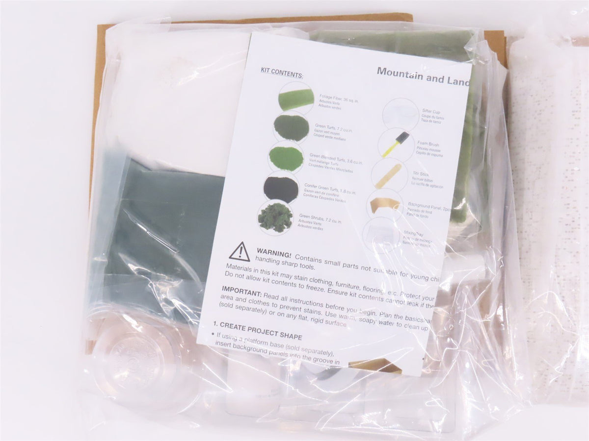Multi-Scale JTT Scenery DIY Kit #95735 Mountain &amp; Landscape