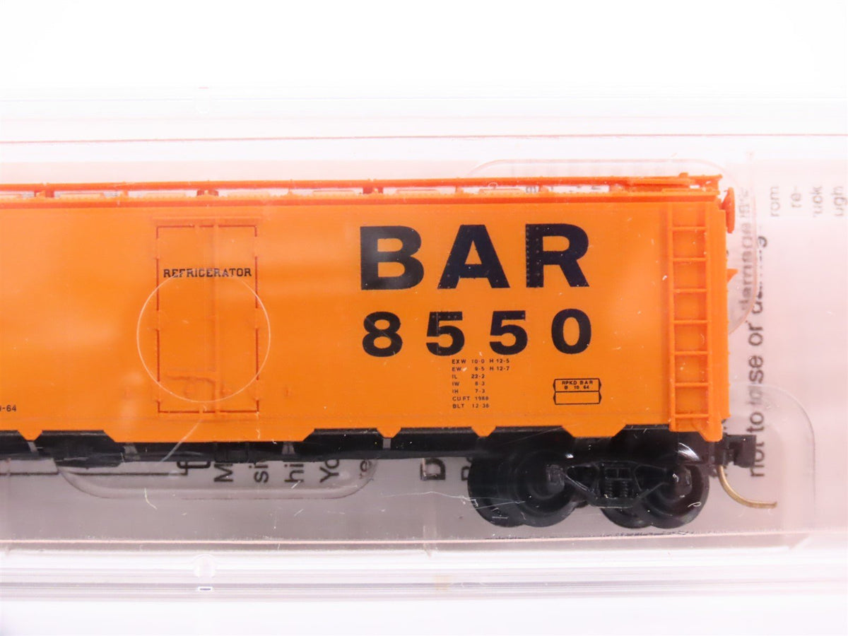 N Scale Micro-Trains MTL 59020 BAR Bangor &amp; Aroostook 40&#39; Steel Reefer #8550