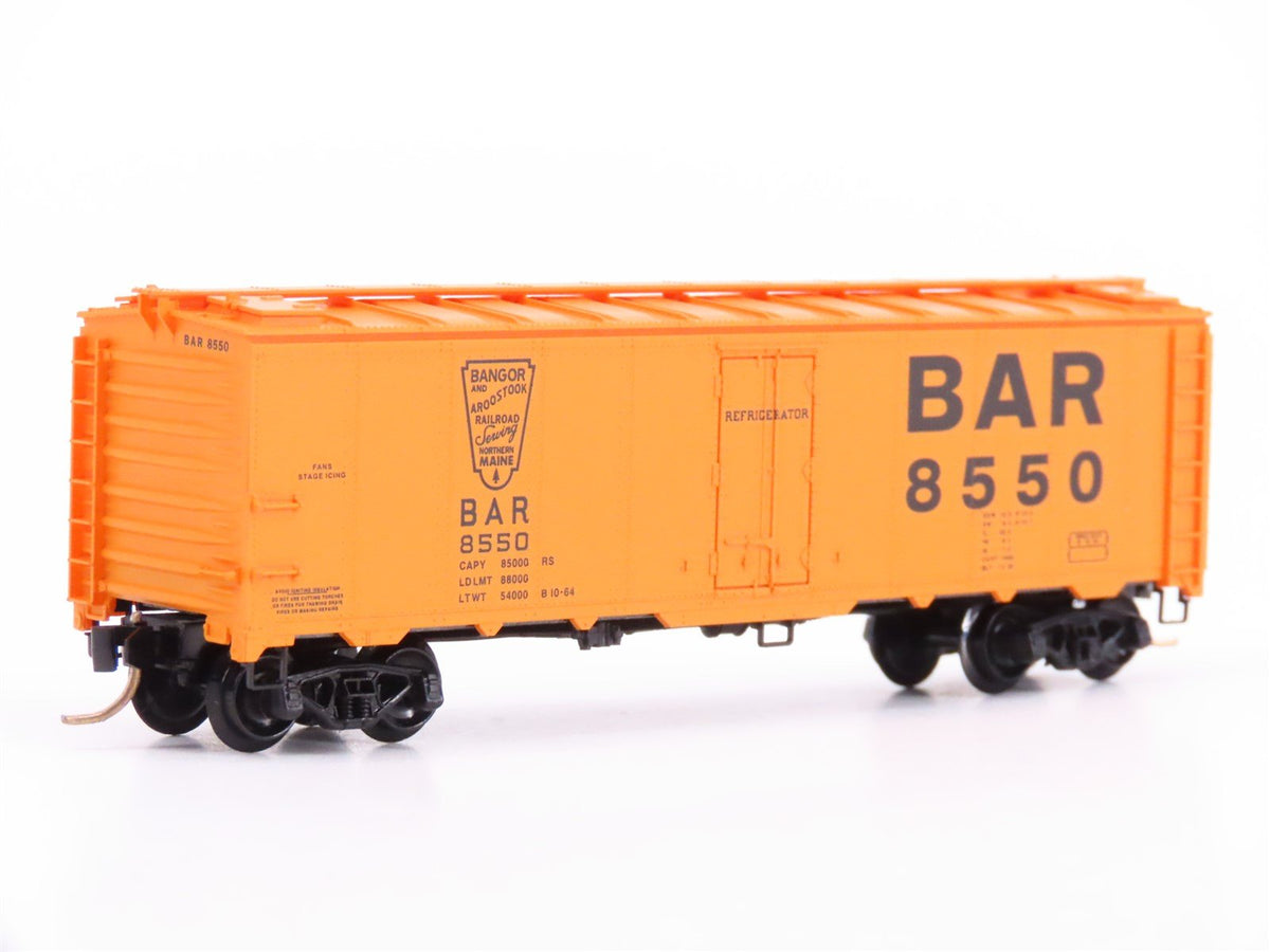 N Scale Micro-Trains MTL 59020 BAR Bangor &amp; Aroostook 40&#39; Steel Reefer #8550