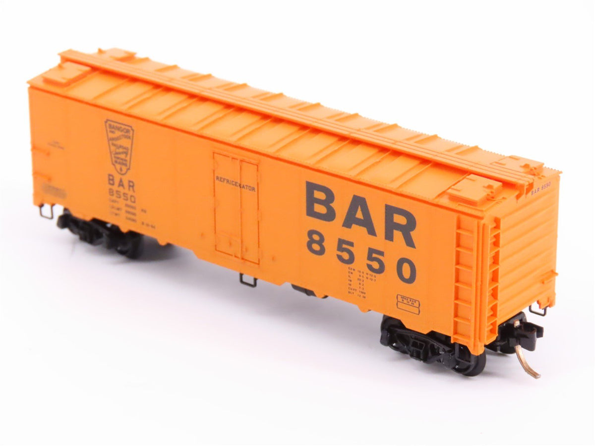 N Scale Micro-Trains MTL 59020 BAR Bangor &amp; Aroostook 40&#39; Steel Reefer #8550