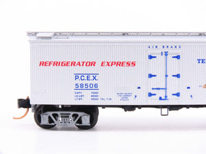 N Scale Micro-Trains MTL 58560 PCEX Pepsi Cola 36' Wood Sheathed Reefer #58506