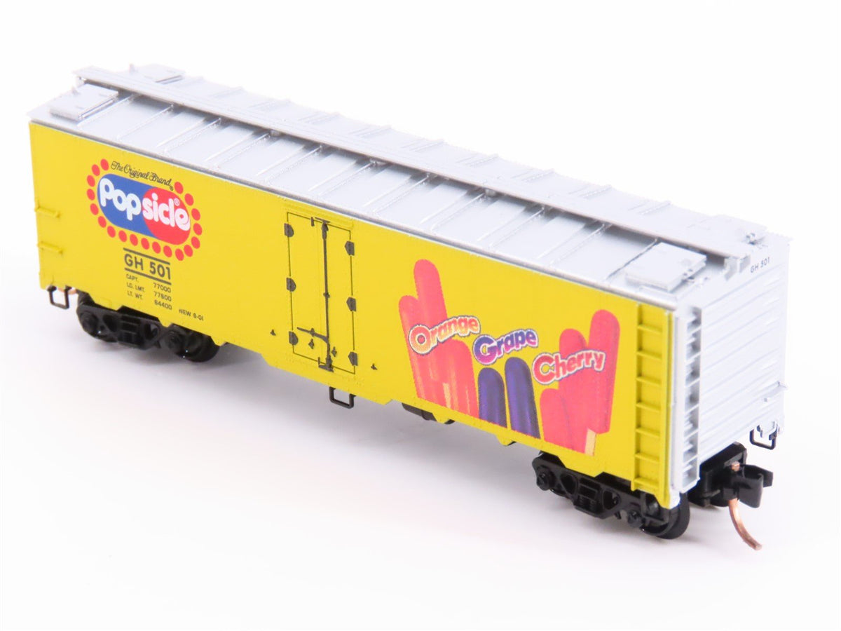 N Scale Micro-Trains MTL 59050 GH Good Humor Popsicle 40&#39; Steel Ice Reefer #501