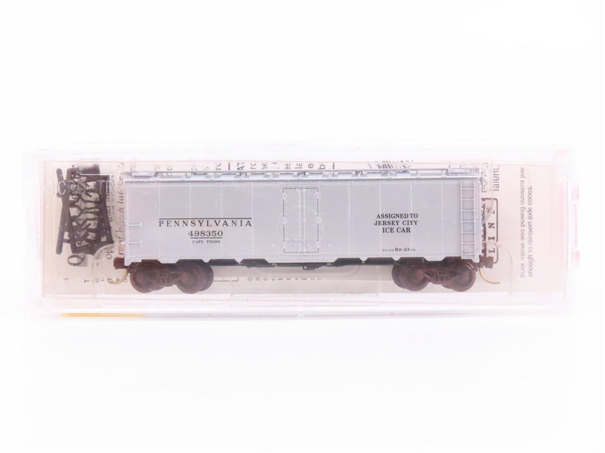 N Scale Micro-Trains MTL 59040 PRR Pennsylvania 40&#39; Steel Ice Reefer #498350