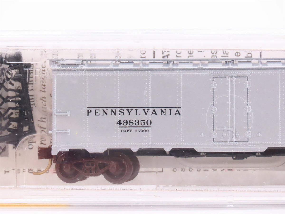 N Scale Micro-Trains MTL 59040 PRR Pennsylvania 40&#39; Steel Ice Reefer #498350