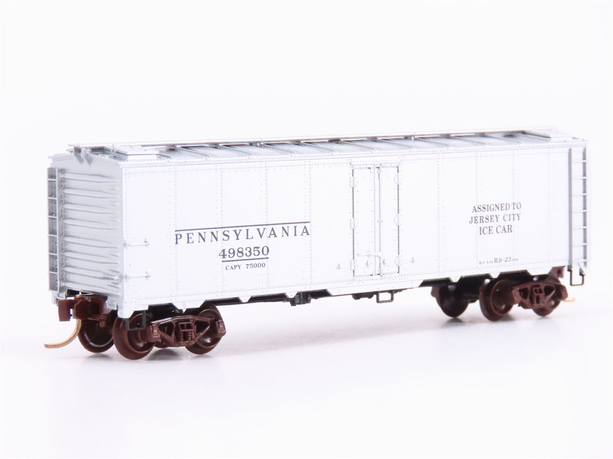 N Scale Micro-Trains MTL 59040 PRR Pennsylvania 40&#39; Steel Ice Reefer #498350