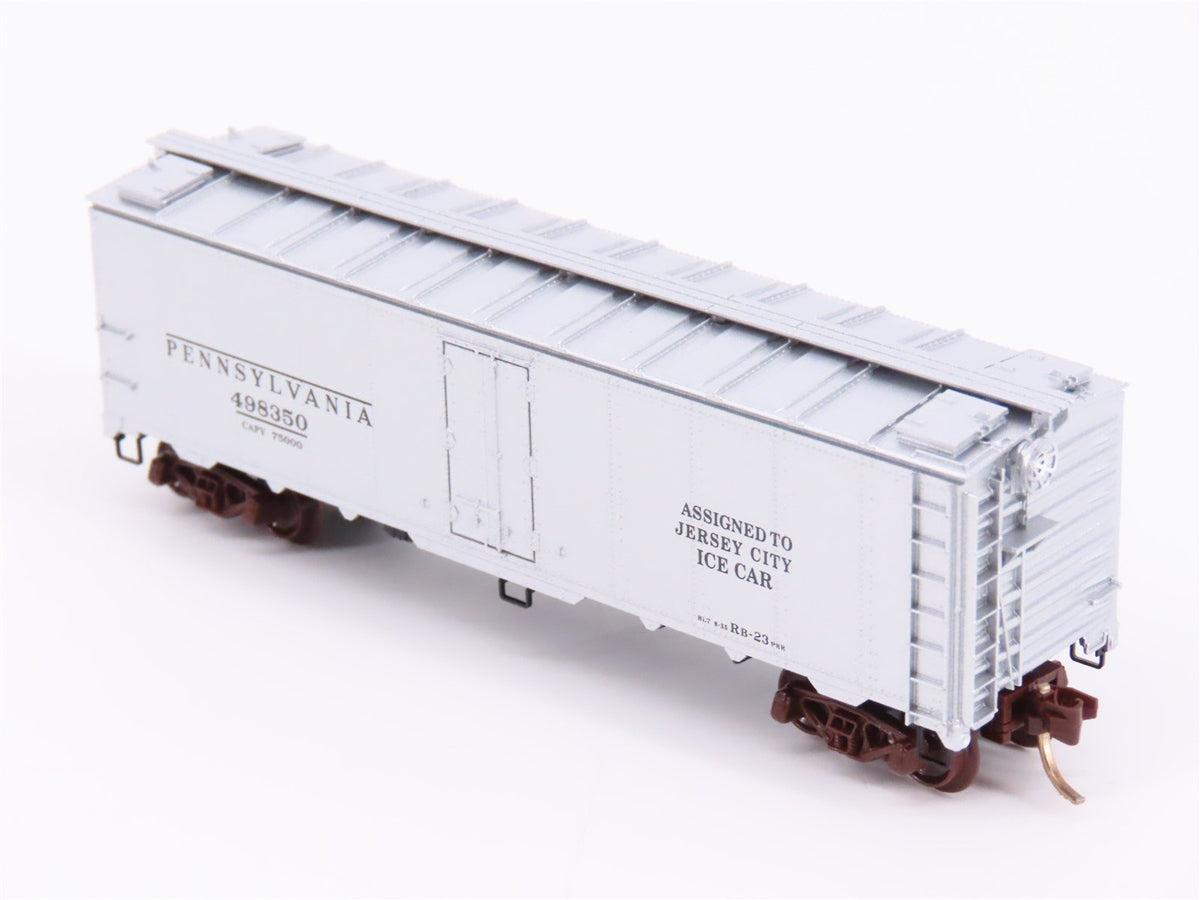 N Scale Micro-Trains MTL 59040 PRR Pennsylvania 40&#39; Steel Ice Reefer #498350