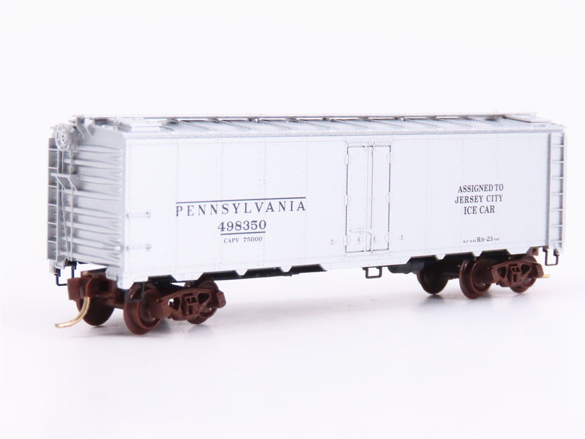 N Scale Micro-Trains MTL 59040 PRR Pennsylvania 40&#39; Steel Ice Reefer #498350