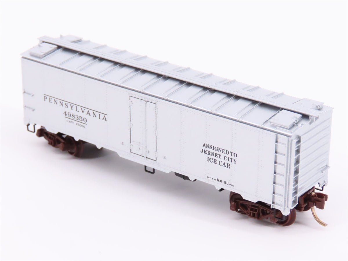 N Scale Micro-Trains MTL 59040 PRR Pennsylvania 40&#39; Steel Ice Reefer #498350