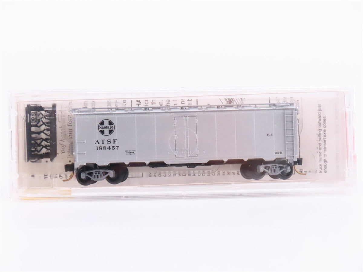 N Scale Micro-Trains MTL 59030 ATSF Santa Fe 40&#39; Steel Ice Reefer #188457