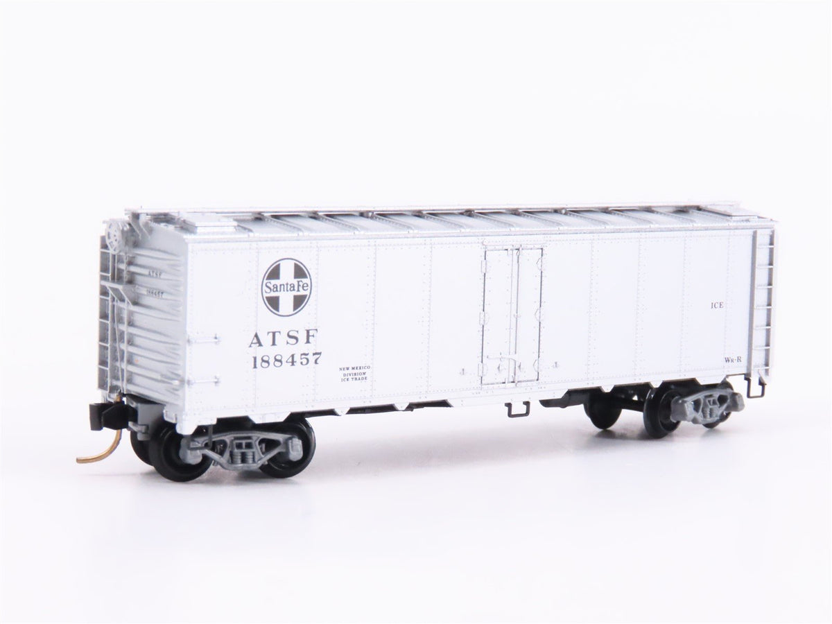 N Scale Micro-Trains MTL 59030 ATSF Santa Fe 40&#39; Steel Ice Reefer #188457