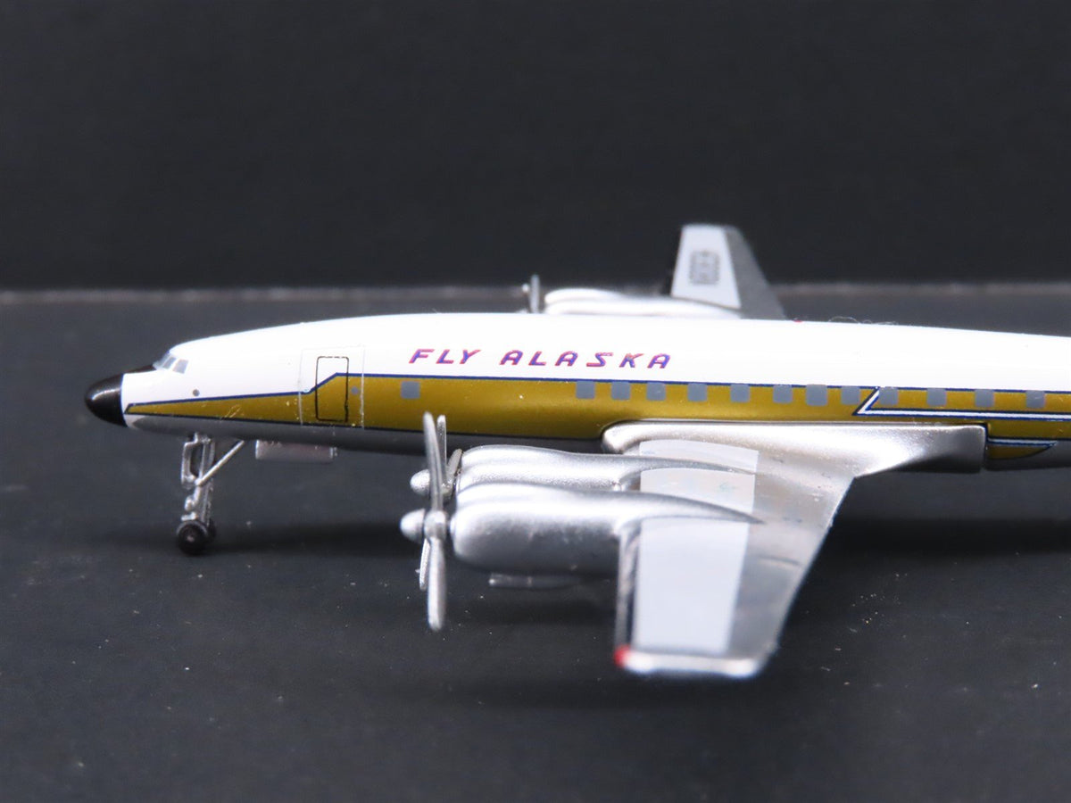 1:400 Aero Classics Die-Cast Air Alaska Lockheed L-1649A Airliner N8083H