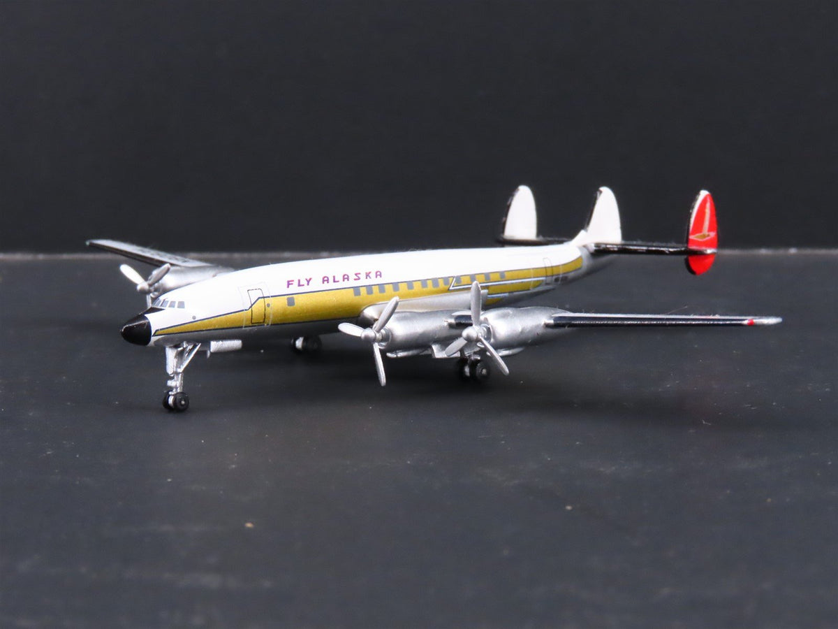 1:400 Aero Classics Die-Cast Air Alaska Lockheed L-1649A Airliner N8083H