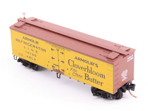 N Scale Micro-Trains MTL 58550 Armour's Cloverbloom Butter 36' Reefer #14796