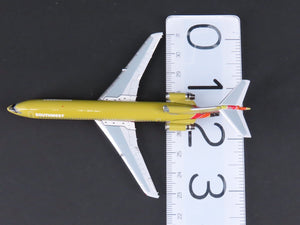 1:400 Aero Classics Die-Cast Southwest Airlines Boeing B727-227 Airliner N564PE