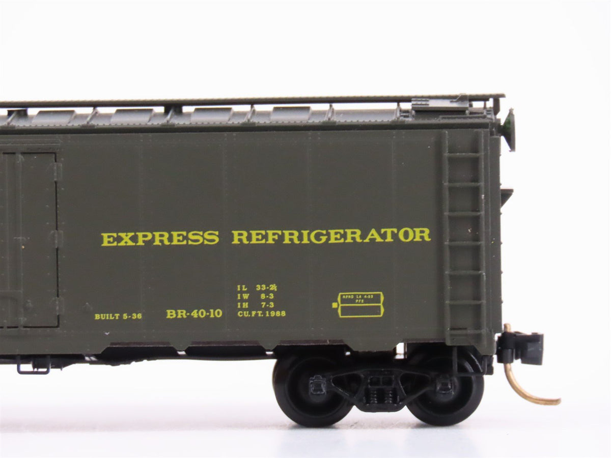 N Scale Micro-Trains MTL 59510 PFE Pacific Fruit Express 40&#39; Steel Reefer #925