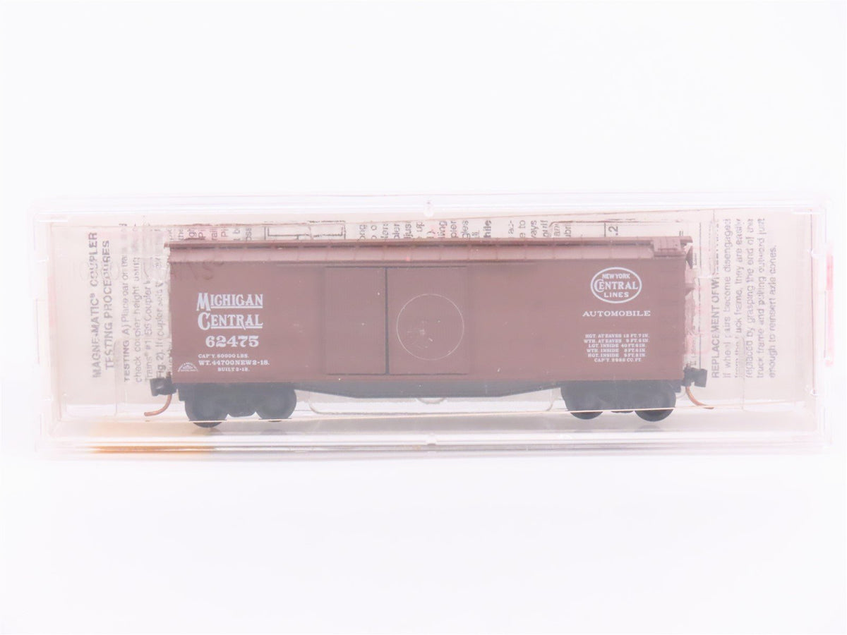 N Scale Micro-Trains MTL 43060 NYC MCRR Michigan Central 40&#39; Box Car #62475