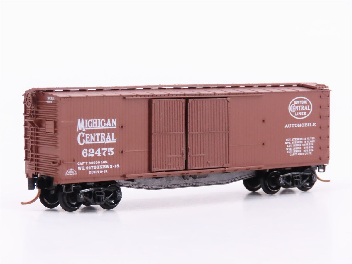 N Scale Micro-Trains MTL 43060 NYC MCRR Michigan Central 40&#39; Box Car #62475