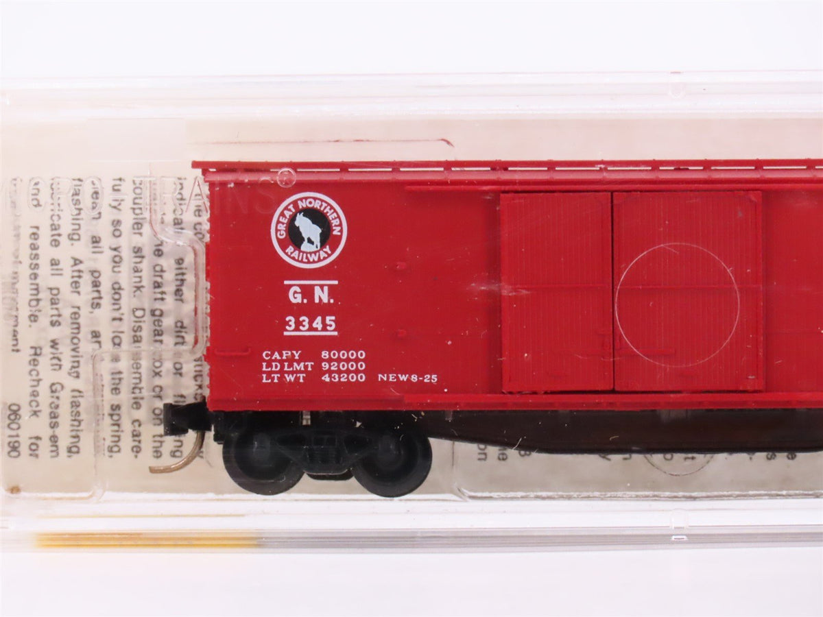 N Scale Micro-Trains MTL 43040 GN Great Northern Railway 40&#39; Box Car #3345