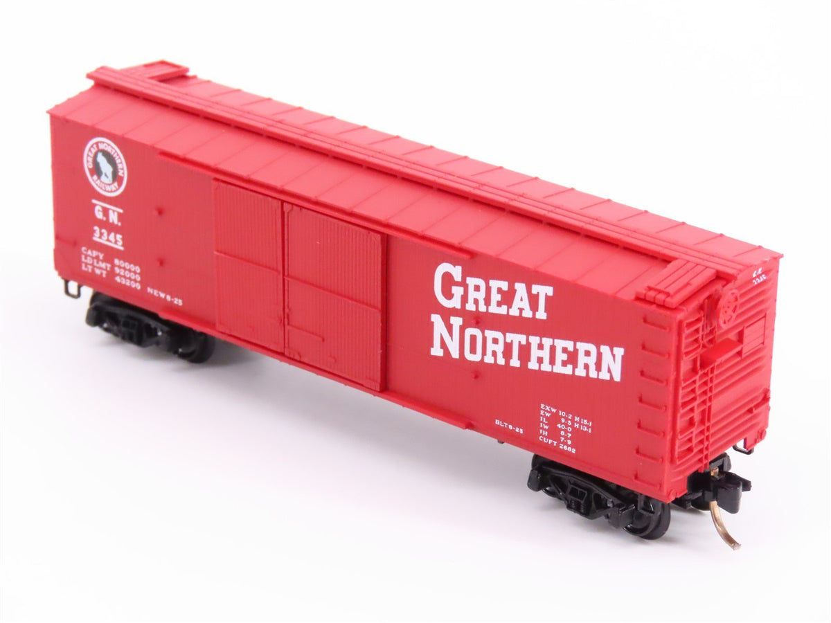 N Scale Micro-Trains MTL 43040 GN Great Northern Railway 40&#39; Box Car #3345