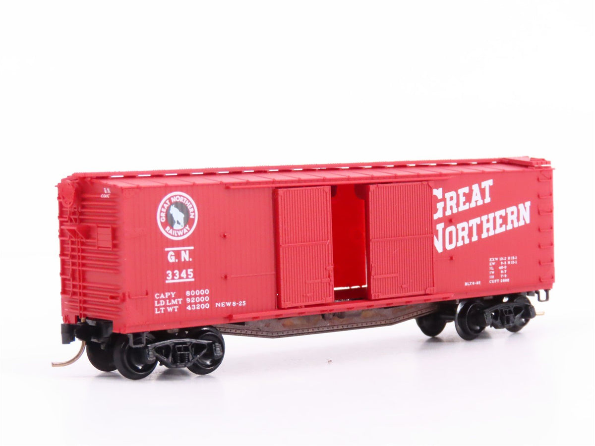 N Scale Micro-Trains MTL 43040 GN Great Northern Railway 40&#39; Box Car #3345