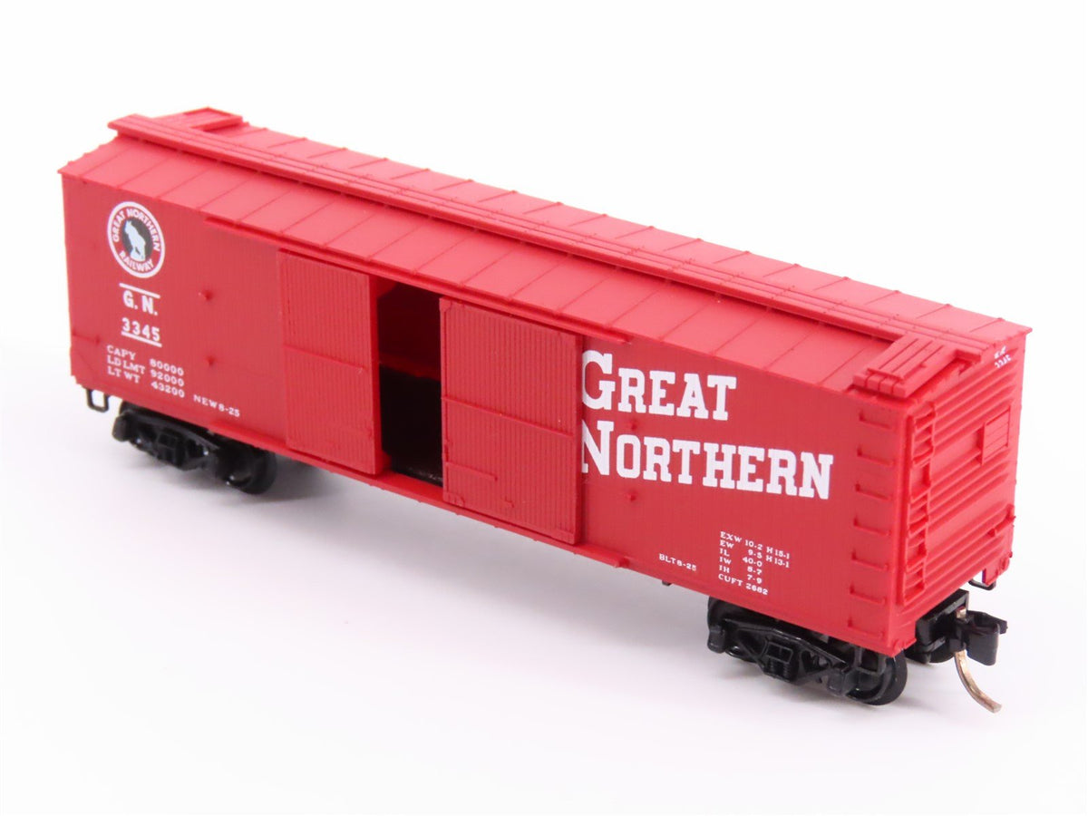 N Scale Micro-Trains MTL 43040 GN Great Northern Railway 40&#39; Box Car #3345