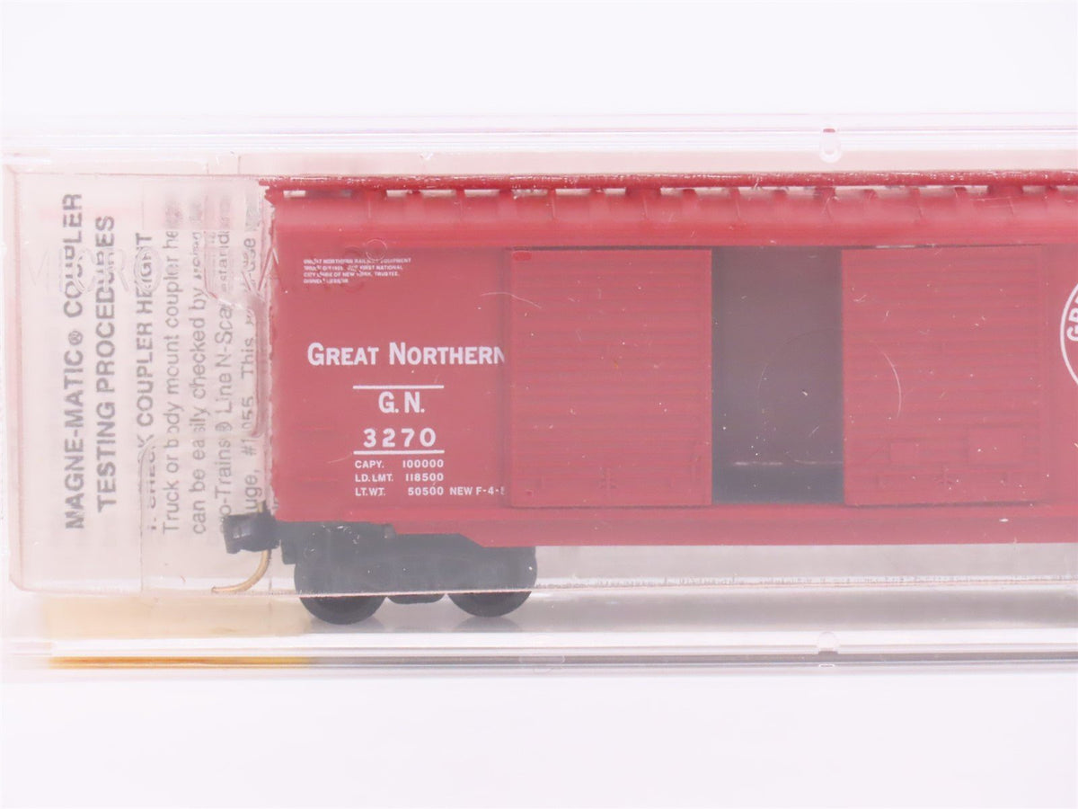 N Scale Micro-Trains MTL 23060 GN Great Northern Railway 40&#39; Box Car #3270