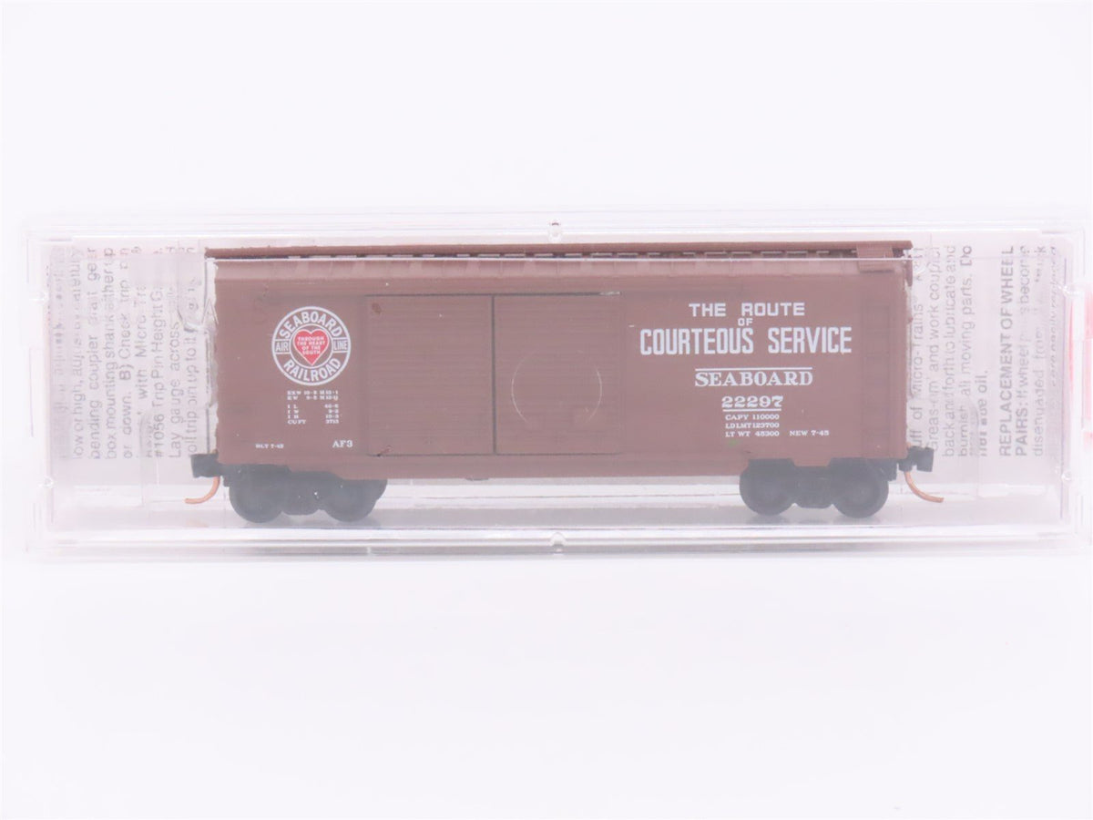 N Scale Micro-Trains MTL 23050 SAL Seaboard Air Line 40&#39; Box Car #22297