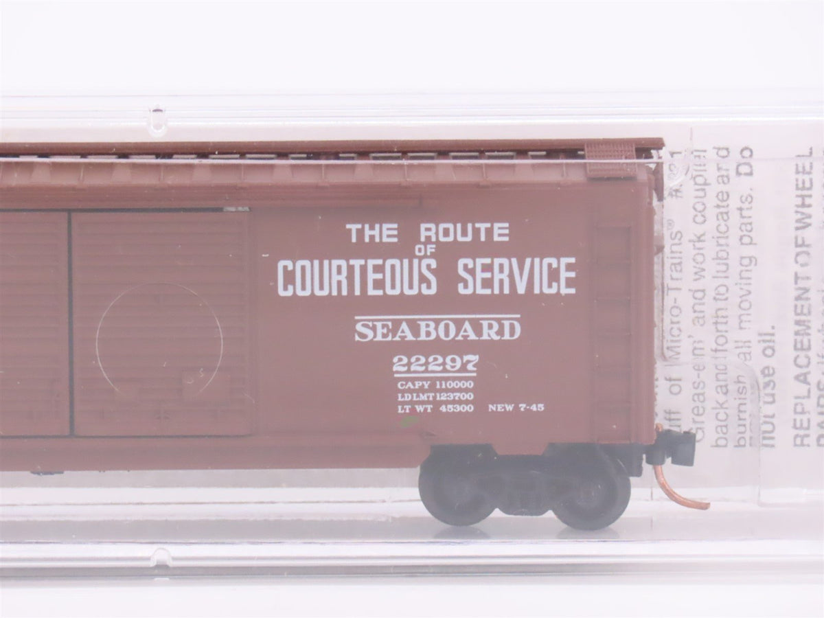 N Scale Micro-Trains MTL 23050 SAL Seaboard Air Line 40&#39; Box Car #22297