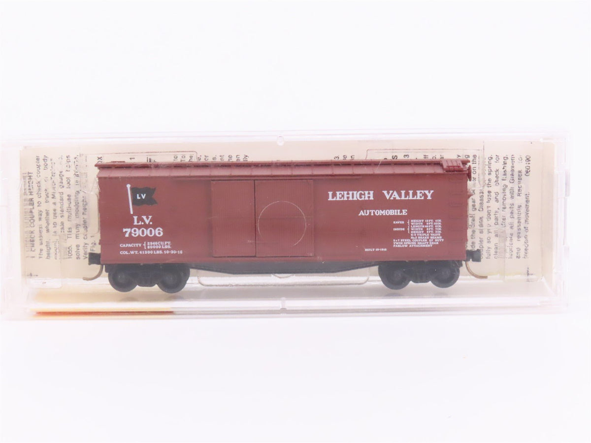 N Scale Kadee Micro-Trains MTL 43050 LV Lehigh Valley 40&#39; Box Car #79006