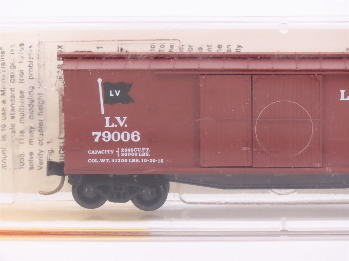 N Scale Kadee Micro-Trains MTL 43050 LV Lehigh Valley 40&#39; Box Car #79006