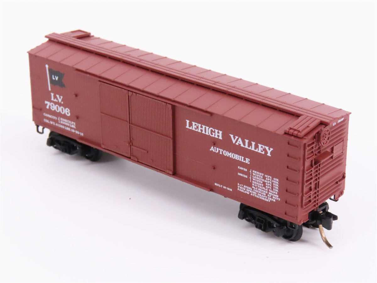 N Scale Kadee Micro-Trains MTL 43050 LV Lehigh Valley 40&#39; Box Car #79006