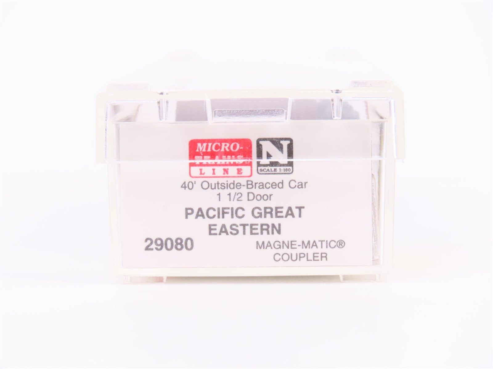 N Scale Micro-Trains MTL 29080 PGE Pacific Great Eastern 40' Box Car #4101