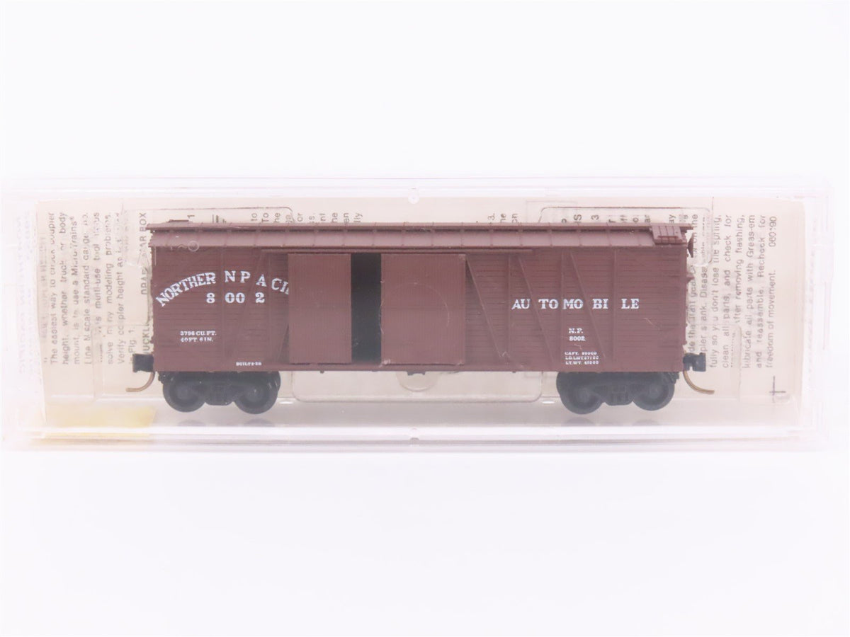 N Scale Kadee Micro-Trains MTL 29030 NP Northern Pacific 40&#39; Box Car #8002