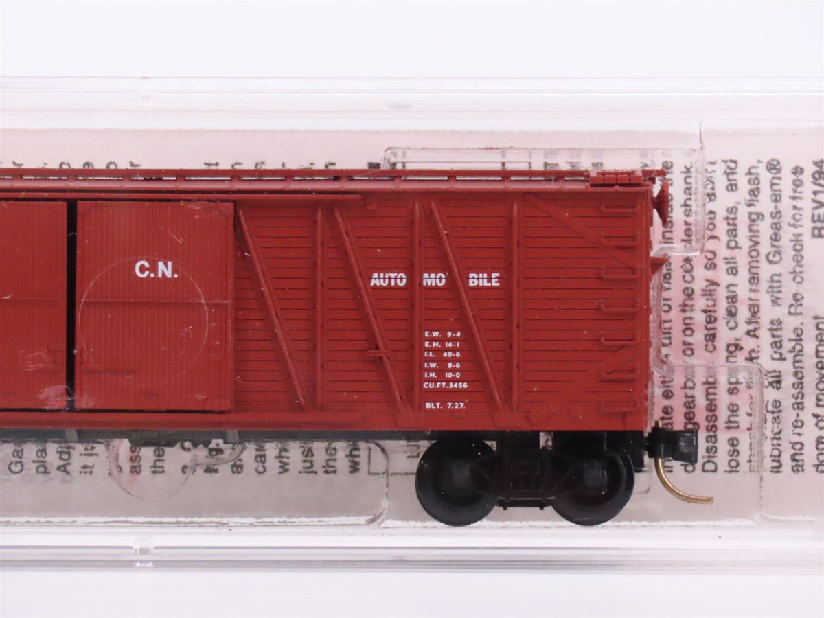 N Scale Micro-Trains MTL 29070 CN Canadian National 40&#39; Auto Box Car #582596