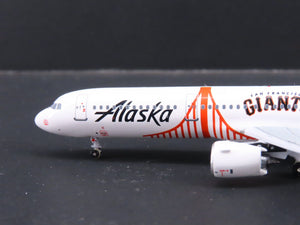 1:400 Aero Classics Die-Cast Alaska San Francisco Giants A320-232 Airliner