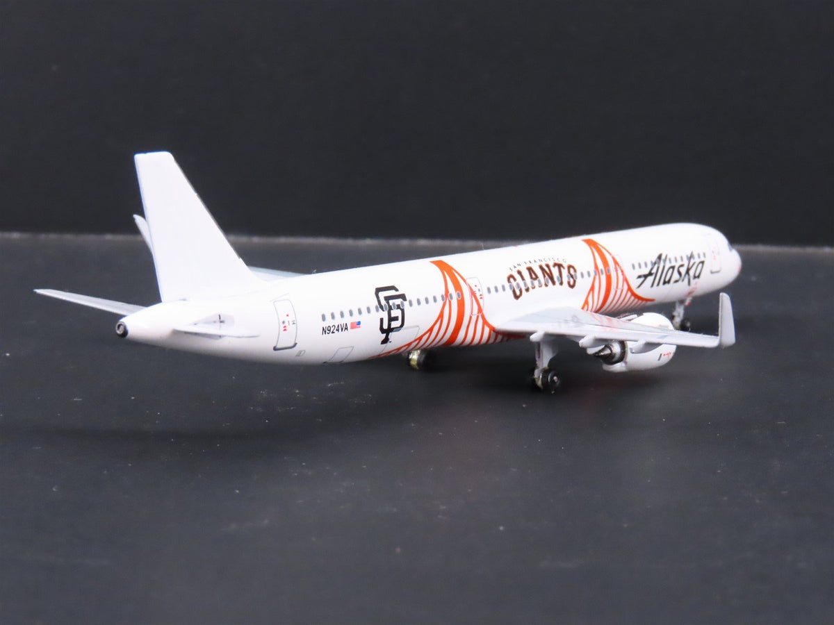 1:400 Aero Classics Die-Cast Alaska San Francisco Giants A320-232 Airliner