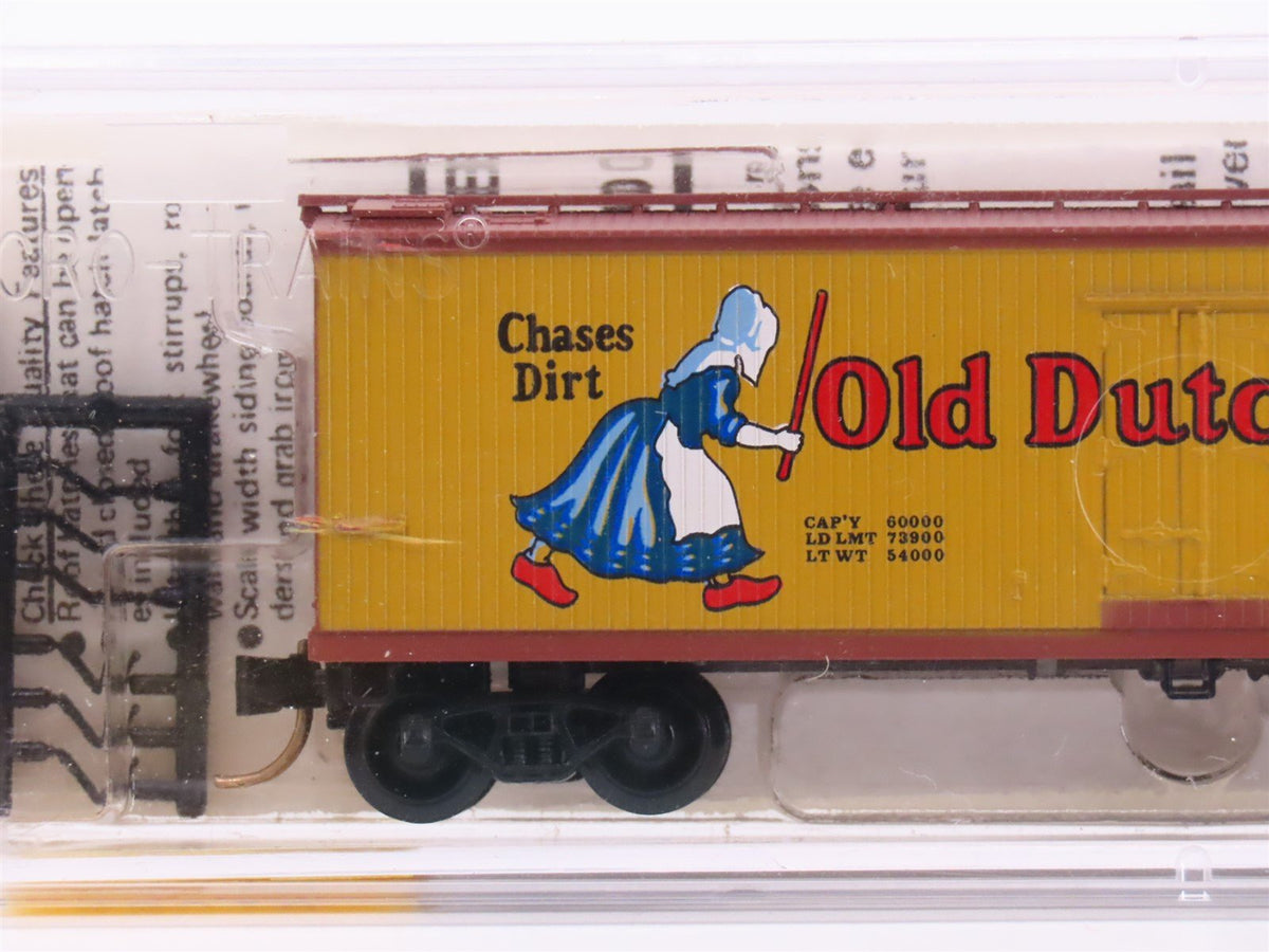 N Scale Micro-Trains MTL 49010 CRLX Old Dutch Cleanser 40&#39; Wood Box Car #2962