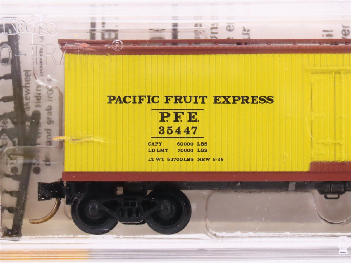 N Kadee Micro-Trains MTL 49180 SP UP PFE Pacific Fruit Express 40&#39; Reefer #35447