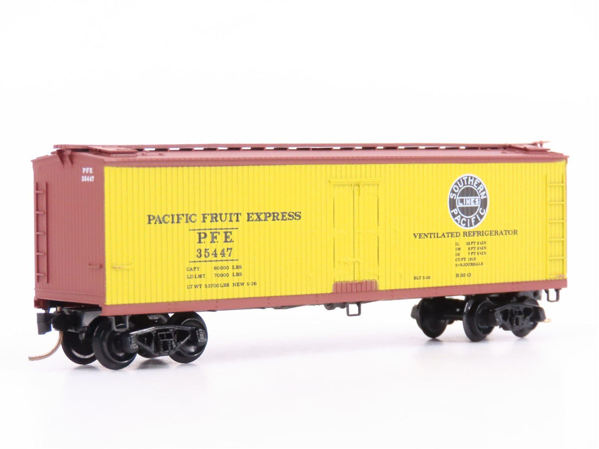 N Kadee Micro-Trains MTL 49180 SP UP PFE Pacific Fruit Express 40&#39; Reefer #35447