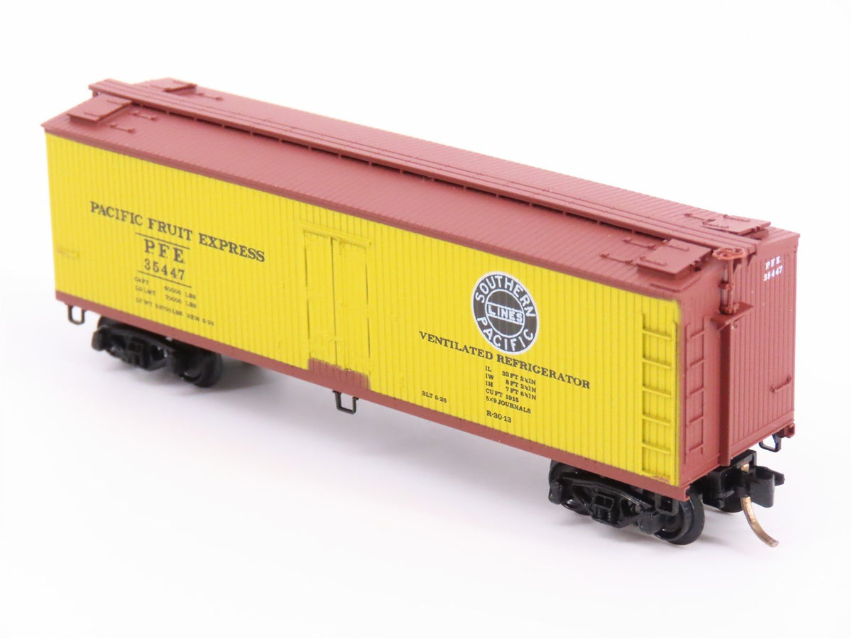 N Kadee Micro-Trains MTL 49180 SP UP PFE Pacific Fruit Express 40&#39; Reefer #35447