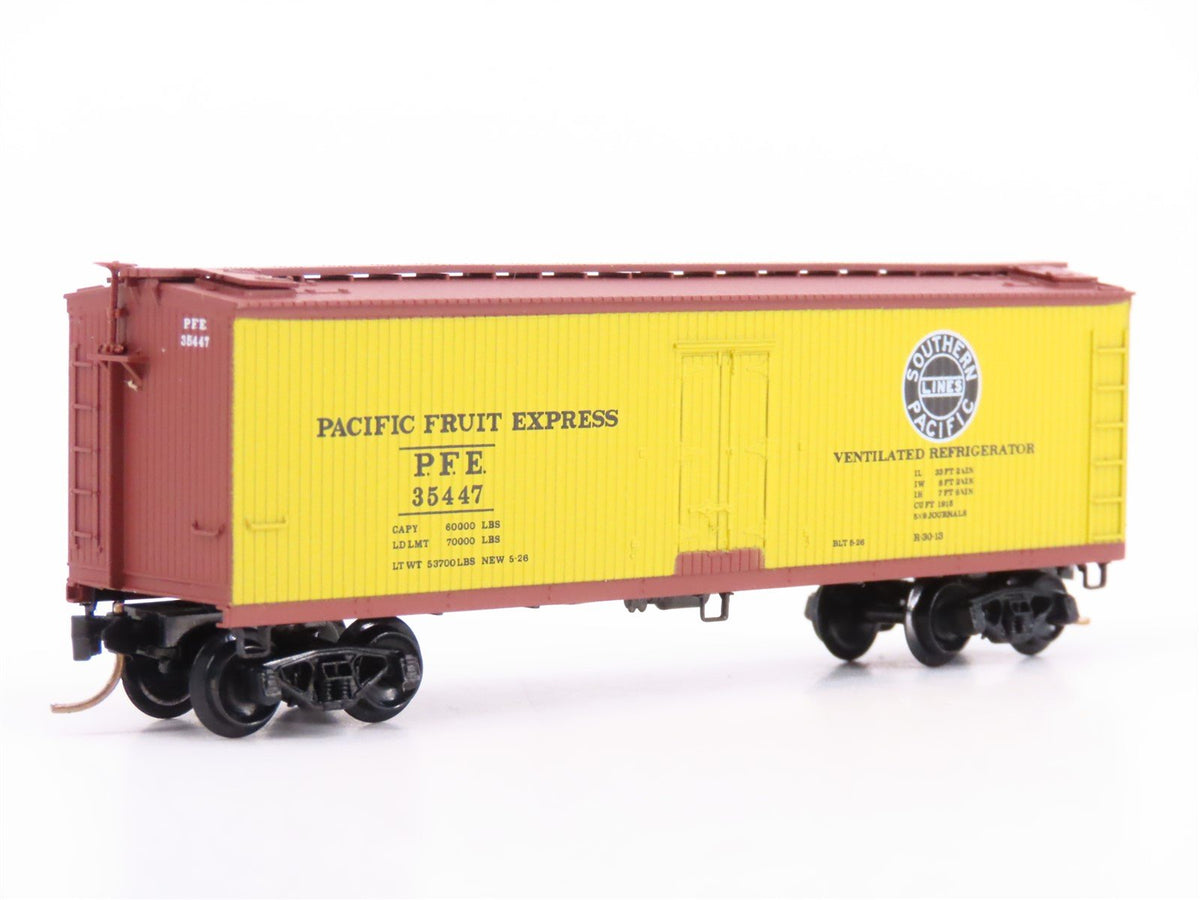 N Kadee Micro-Trains MTL 49180 SP UP PFE Pacific Fruit Express 40&#39; Reefer #35447