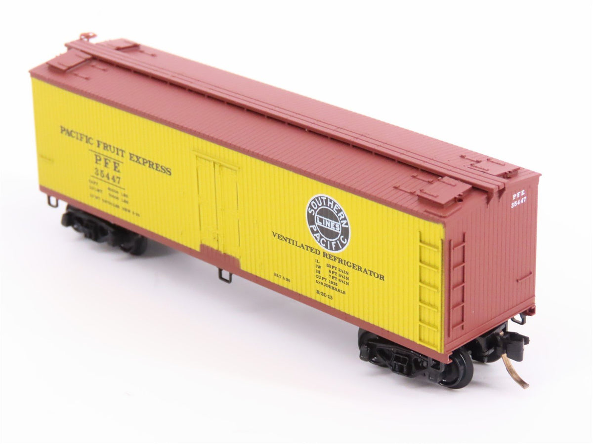 N Kadee Micro-Trains MTL 49180 SP UP PFE Pacific Fruit Express 40&#39; Reefer #35447