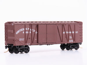 N Scale Micro-Trains MTL 29030 NP Northern Pacific Automobile 40' Box Car #8006